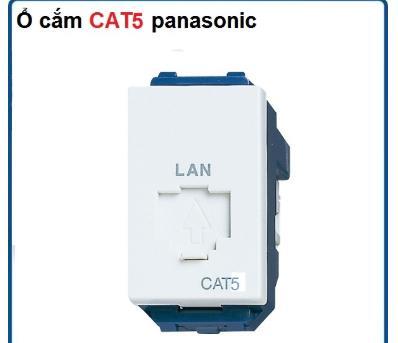 [FreeshipMAX] VTM - Ổ MẠNG  CAT 5 PANASONIC- WEV2488SW
