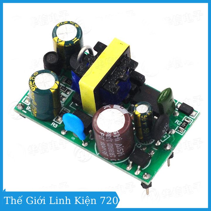 Nguồn xung AC-DC 220VAC - 5VDC 1A 5W