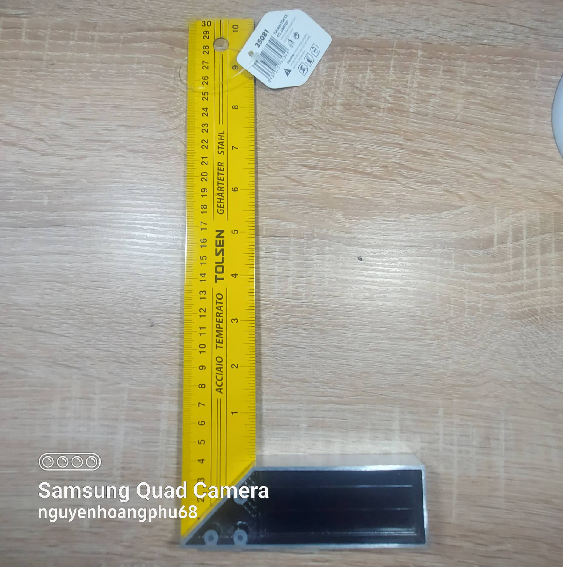 Thước ke thước góc vuông Tolsen 25cm