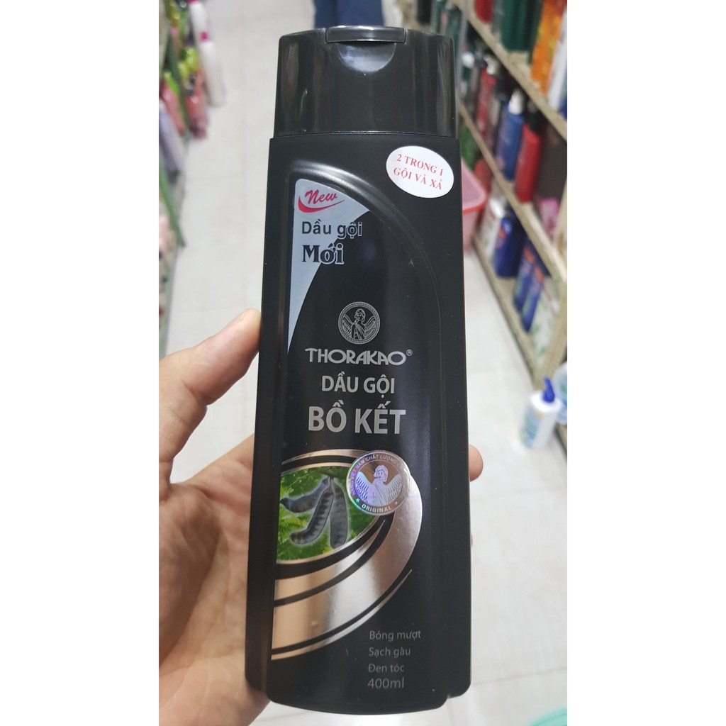 [HCM]Dầu Gội Bồ Kết Thorakao Chai 400ML