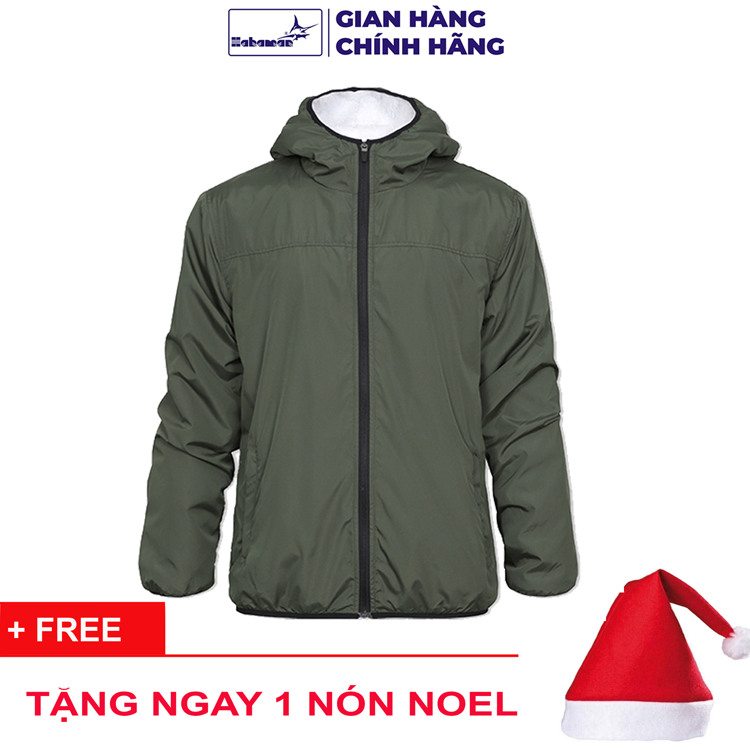 Áo khoác dù lót lông Hahaman cao cấp giữ ấm AKDL042 nhiều màu