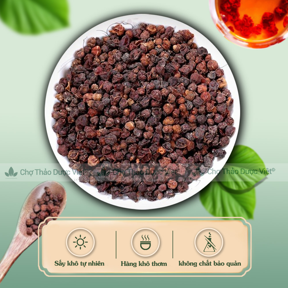 Ngũ vị tử 100g, khô, sạch, thơm, hạt ngũ vị tử, hỗ trợ bổ thận, tráng dương, tăng cường sinh lý nam
