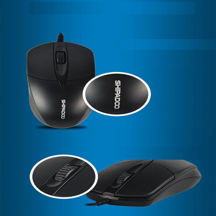 Combo Bàn Phím Và Chuột Máy Tính Shipadoo V9.0