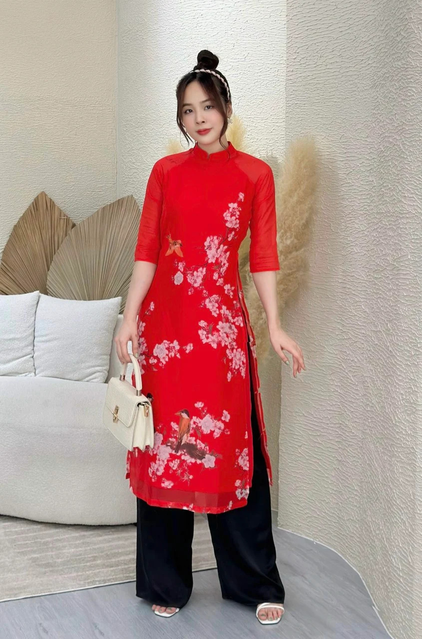 VERCHINI - Áo dài cách tân thời trang QANN032