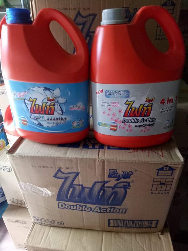 [HCM]NƯỚC GIẶT XẢ FIGHT 3000ML THÁI LAN [XANH]