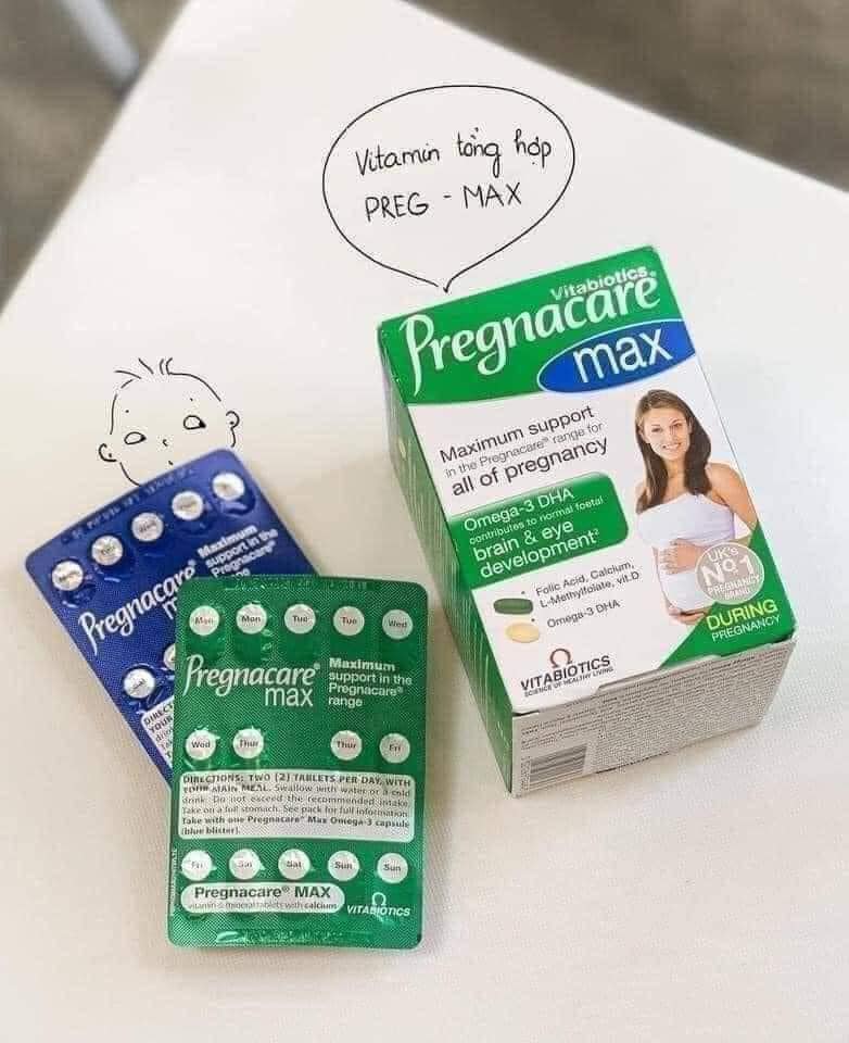 Vitamin Bầu Pregnacare Max, 84 viên