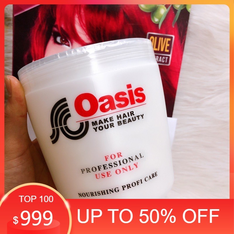 Kem ủ tóc Oasis siêu dưỡng mượt tóc 1000ml- 500ml giá rẻ