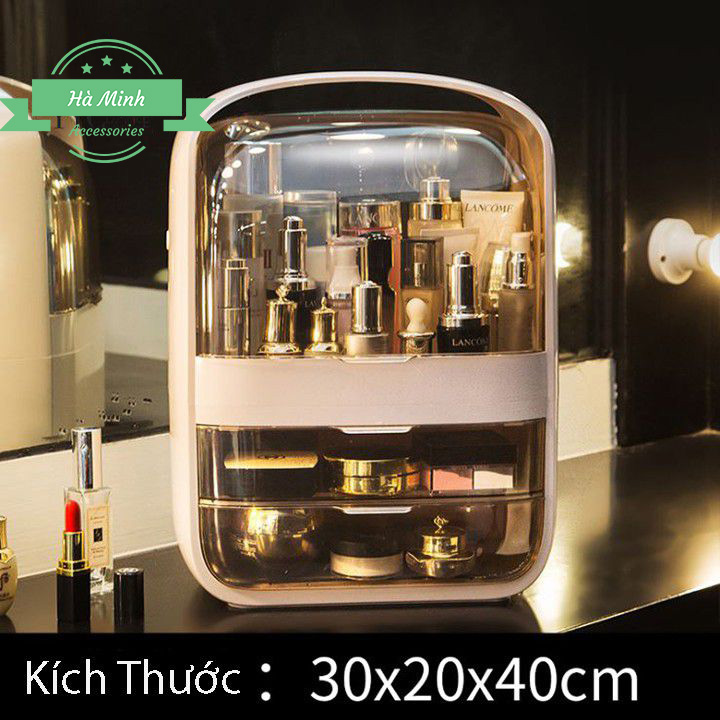 Hộp Kệ Đựng Mỹ Phẩm 3 Tầng Cao Cấp