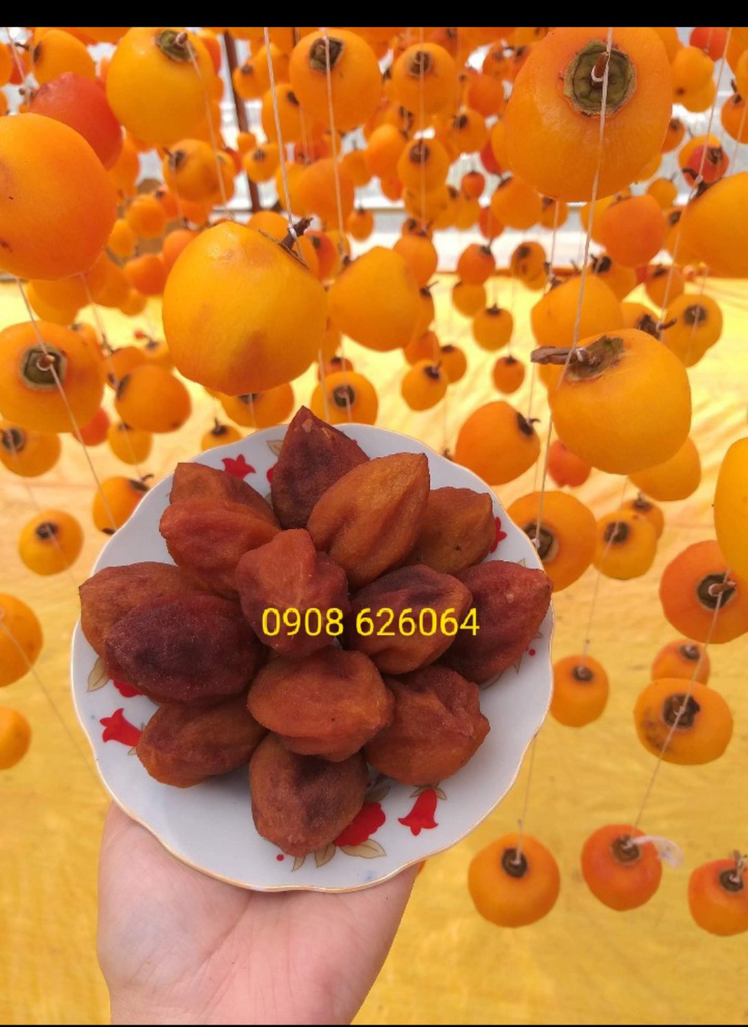 Hồng treo gió Đà Lạt túi 500g