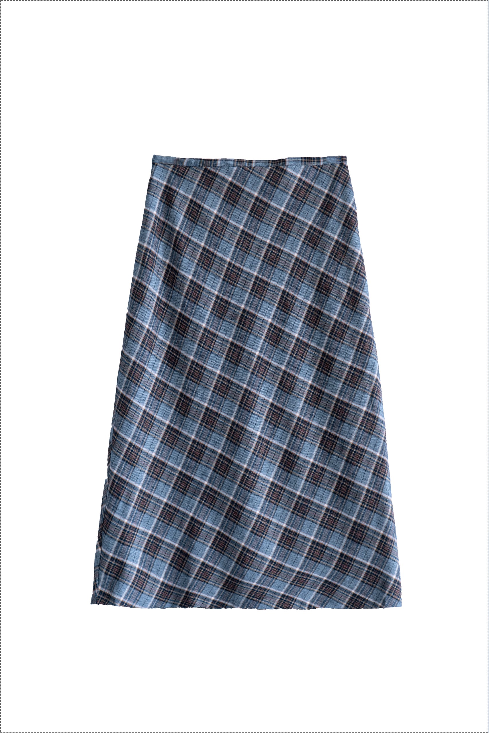 chân váy midi kẻ caro TKC17 LOLLIE STUDIO
