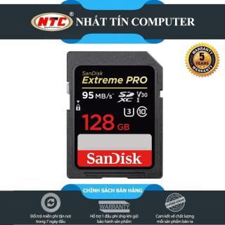 Thẻ nhớ Máy Ảnh SDXC SanDisk Extreme Pro 128GB UHS-I U3 4K V30 Read 170MB s (Đen) - Nhất Tín Computer thumbnail