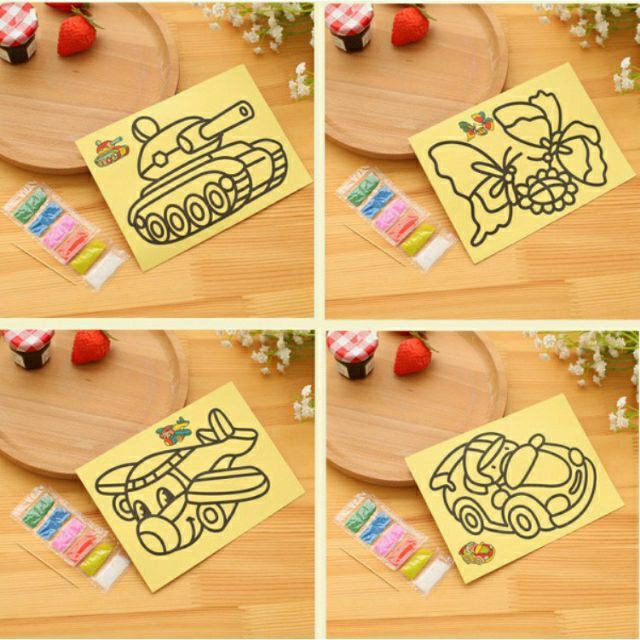 Tranh Cát Trẻ Em Cho Bé Sáng Tạo