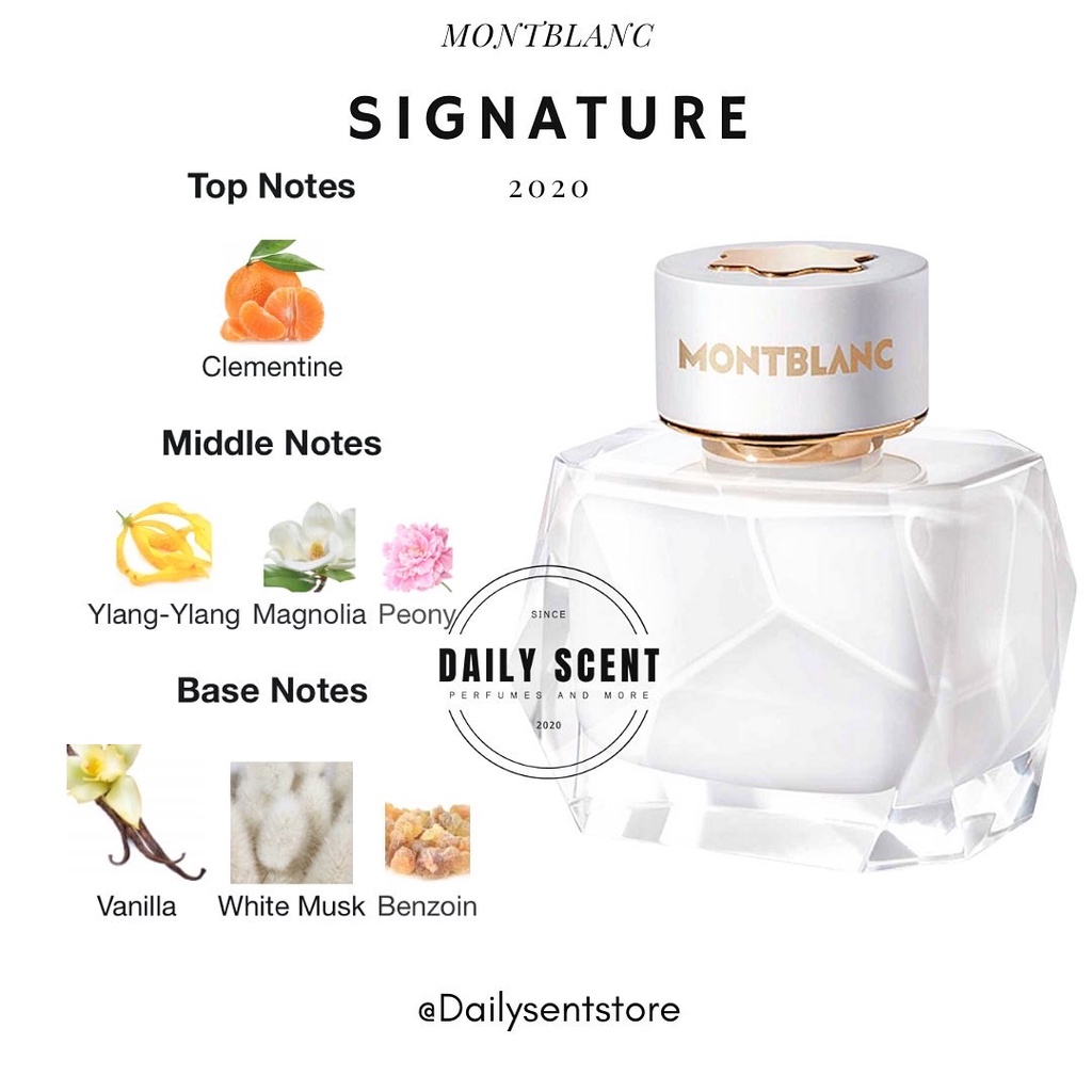 [Dailyscent] Nước hoa nữ Montblanc Signature eau de parfum 90ml