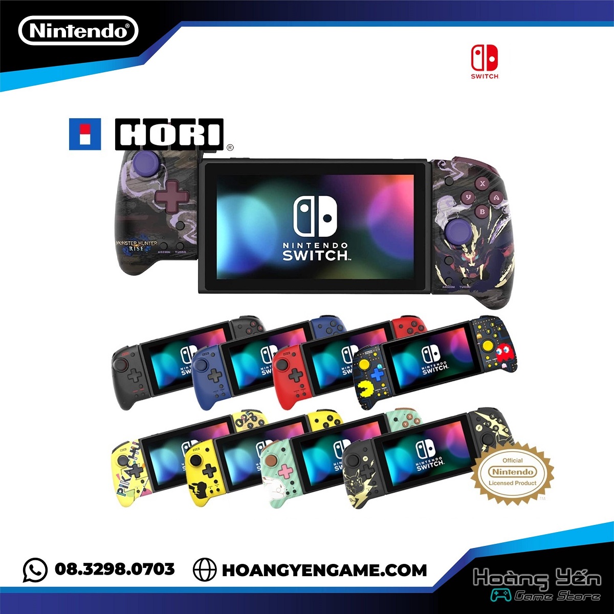 Tay Cầm Hori Split Pad Pro cho Nintendo Switch