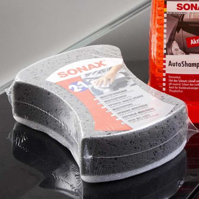 [HCM]Mút Rửa Xe SONAX Multi Sponge