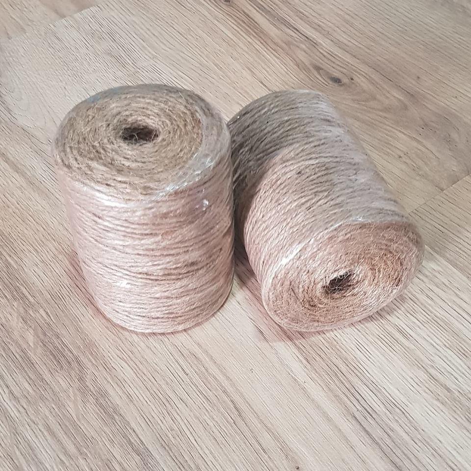 [HCM]Bộ 2 Cuộn Dây Thừng Gai Trang Trí Handmade Độc Đáo Size 2mm Dài 100M