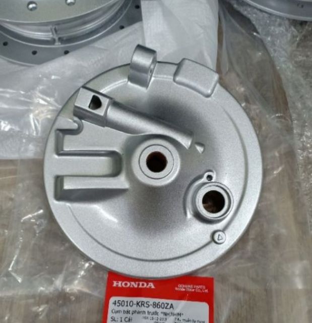Đùm má trước và sau lắp xe super DREAM ( May ơ & bát phanh zin honda) -11%