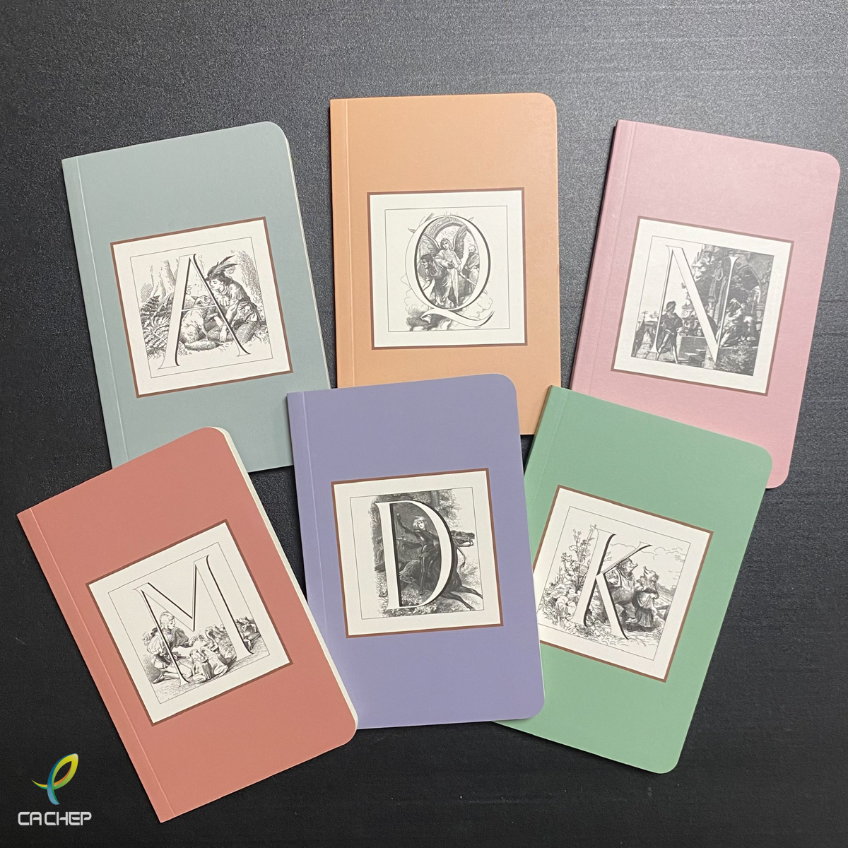 Sổ tay viết và vẽ - Notebook for writing and drawing - Cá Chép