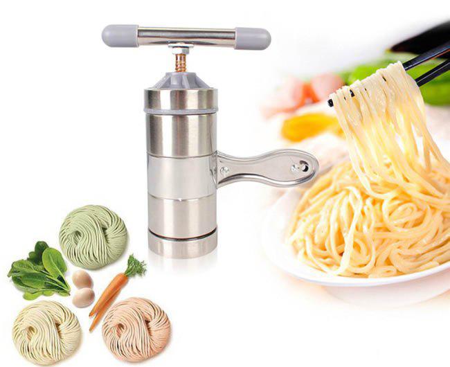 Bộ khuôn inox làm bún mì tươi 5 đầu tiện dụng