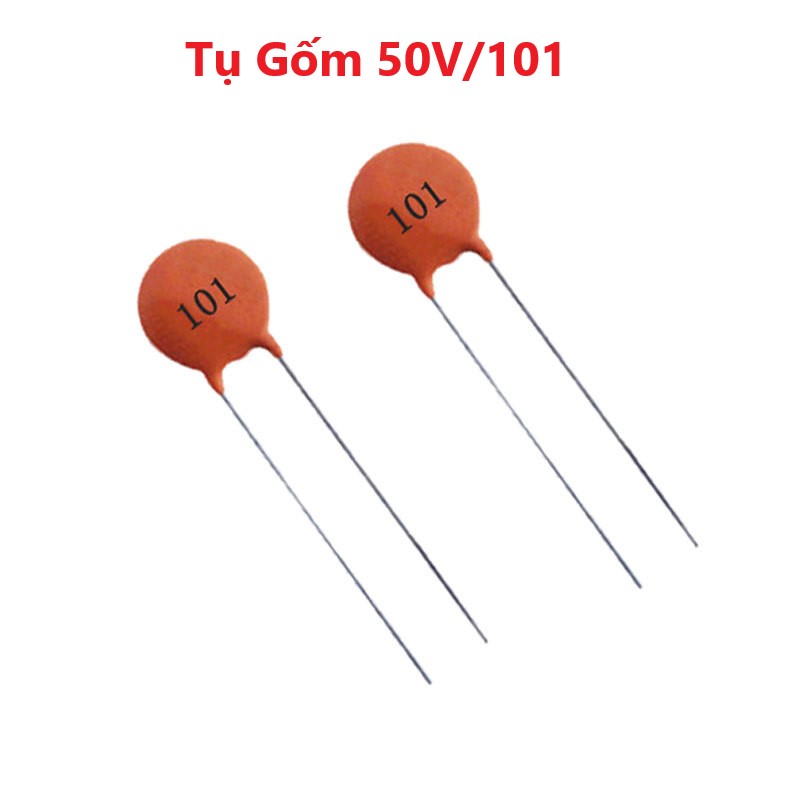 Tụ Gốm 50V: 101, 102, 103, 104, 22P, 33P