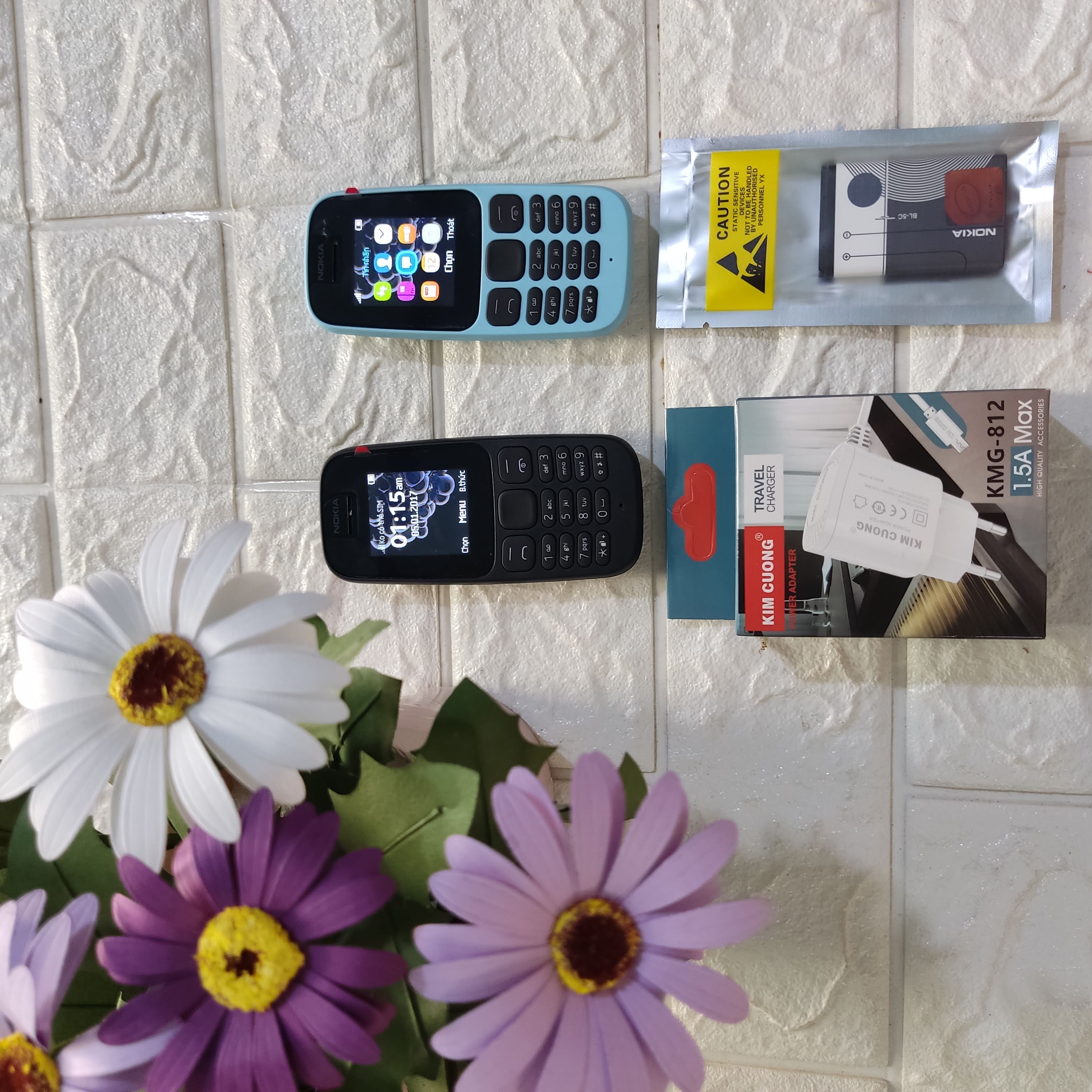 [GIÁ TỐT] Điện thoại Nokia 105 (2017) 1 SIM 2 SIM