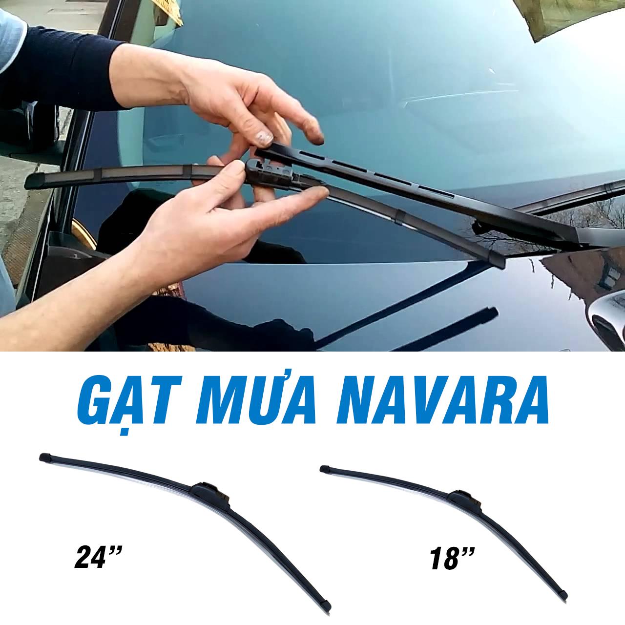 Gạt mưa cho xe Nissan Navara