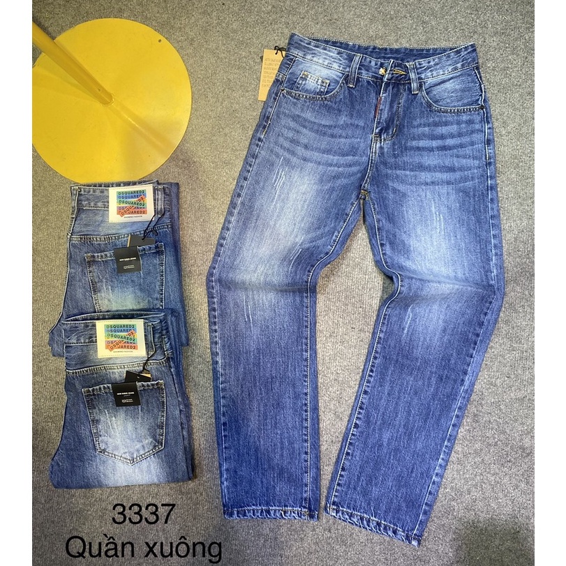 Quần bò ống suông nam khá bảnh, quần ống xuông , quần jean nam ống đứng cao cấp không phai màu