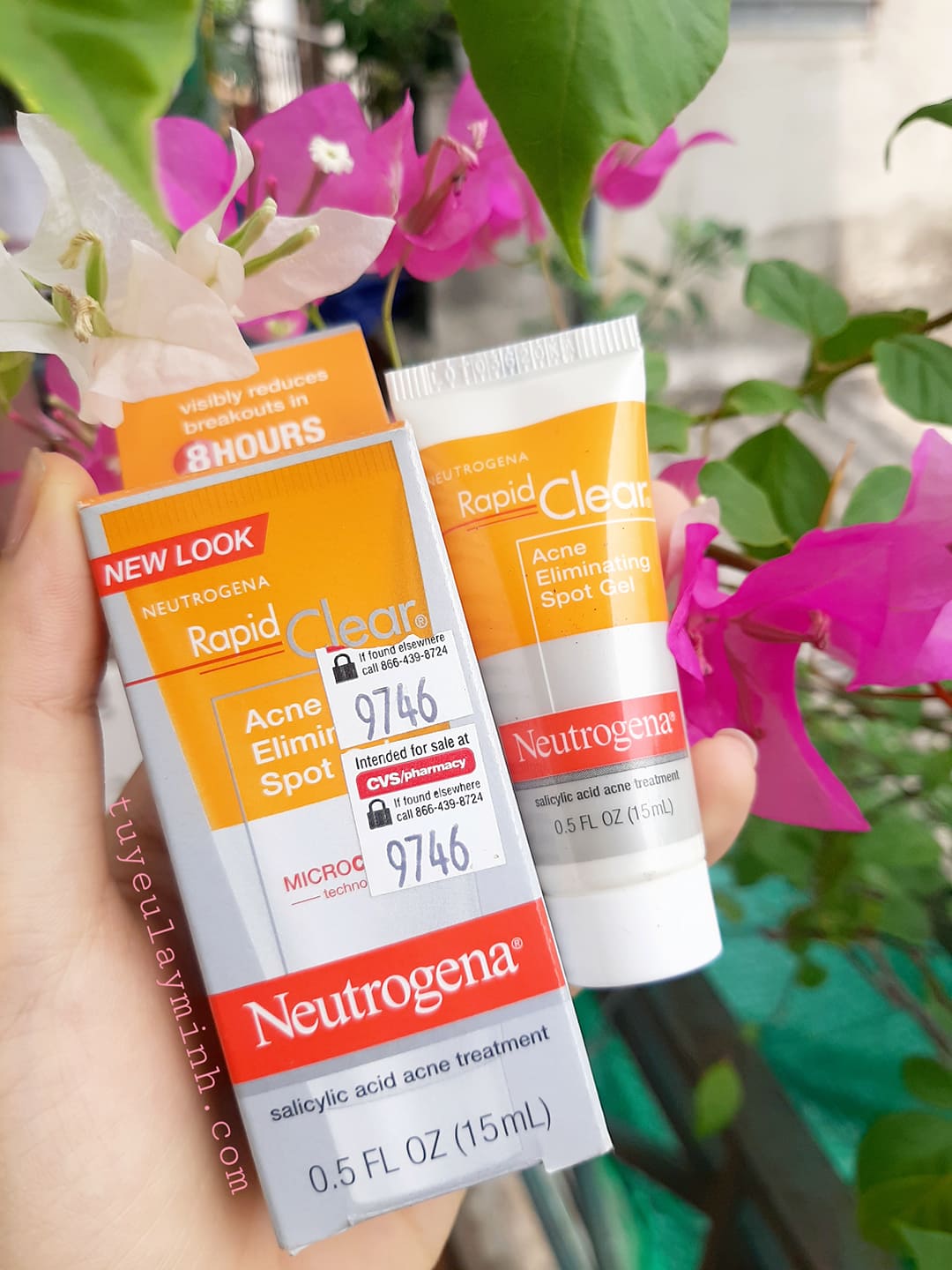 [CHÍNH HÃNG] Gel Chấm Mụn Neutrogena Rapid Clear Eliminaing Spot Gel