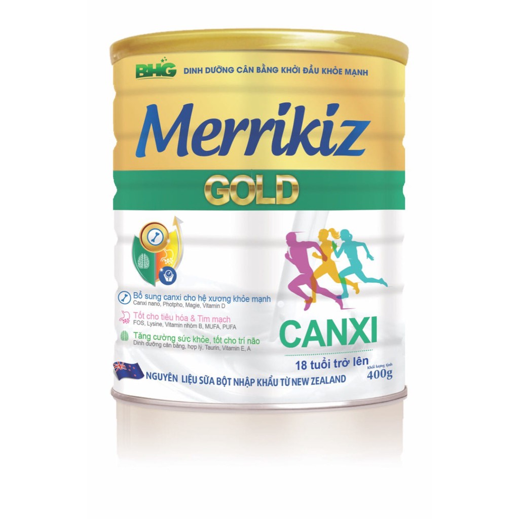 [HCM]SỮA MERRIKIZ GOLD CANXI 900G