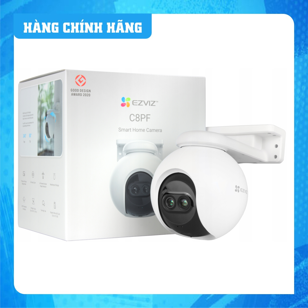 Camera wifi EZVIZ C8PF 2MP 1080P (trong nhà, ngoài trời)