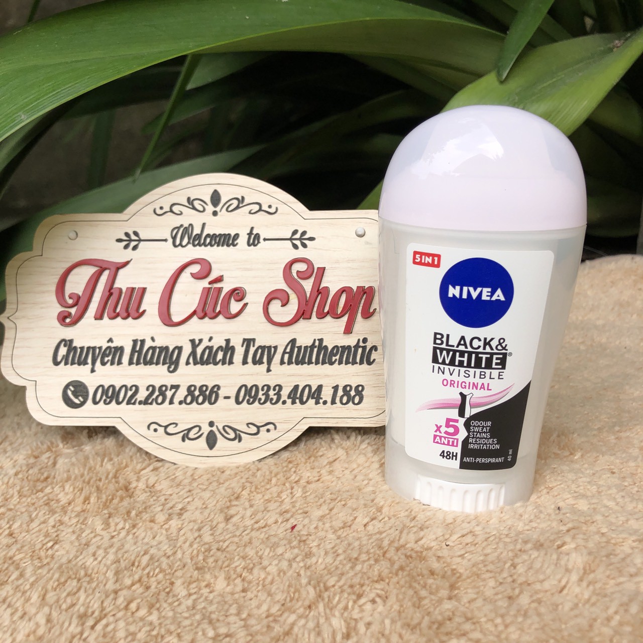 Sáp Lăn Nách NIVEA Nữ Đức 40ml -Lăn Khử Mùi [HÀNG CHÍNH HÃNG]