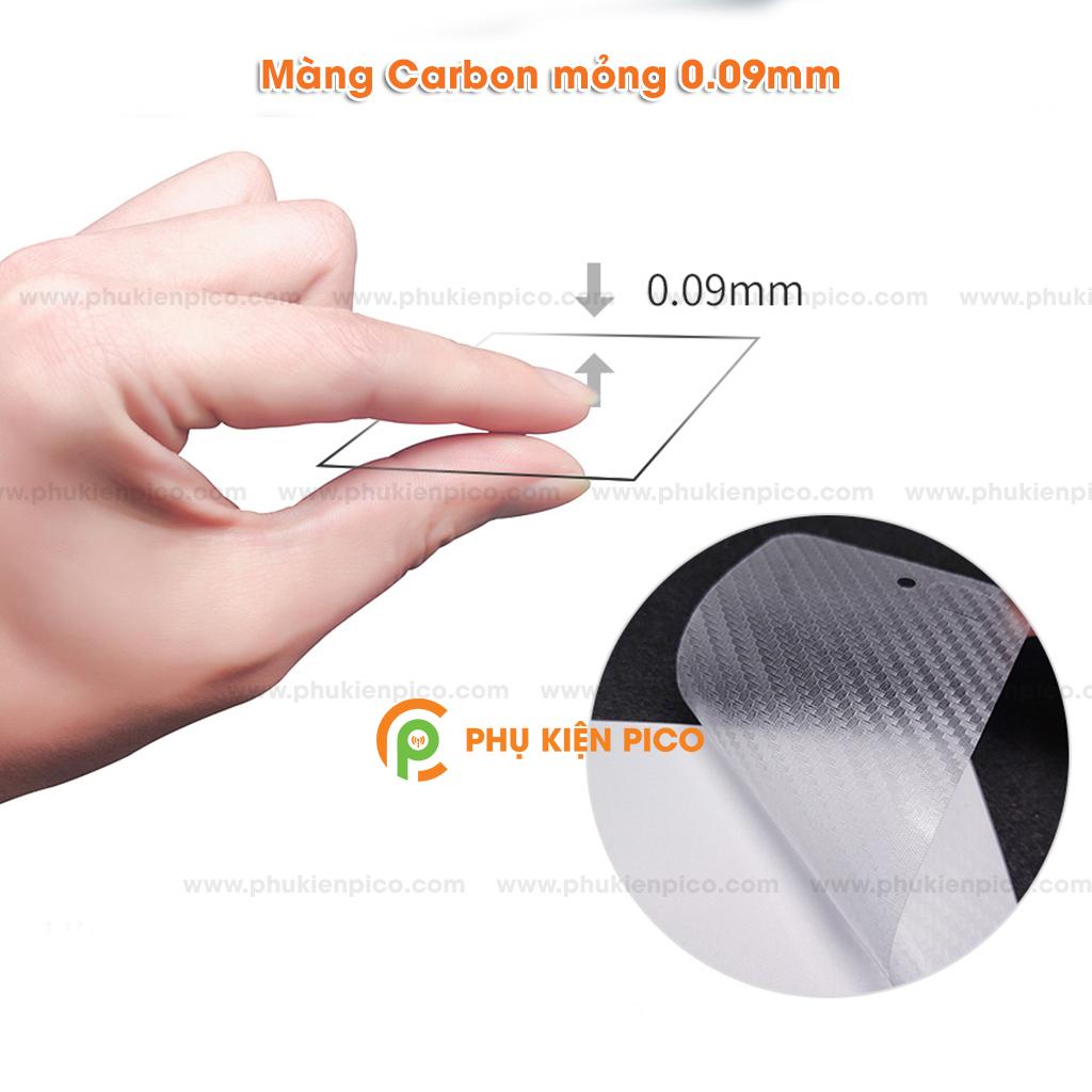Dán lưng Samsung A30 vân carbon 3D - Dán lưng Samsung Galaxy A30 vân carbon 3D