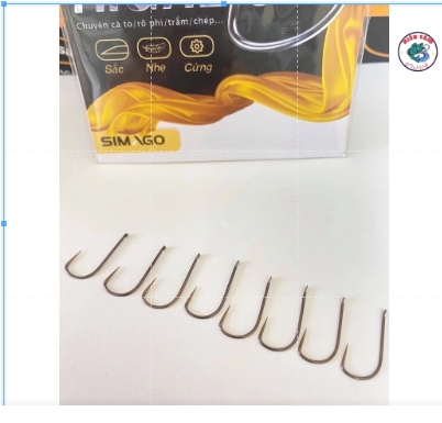 Lưỡi câu cá Simago Titan Highlight Shinkanto không ngạnh, lưỡi nhẹ sắc bén