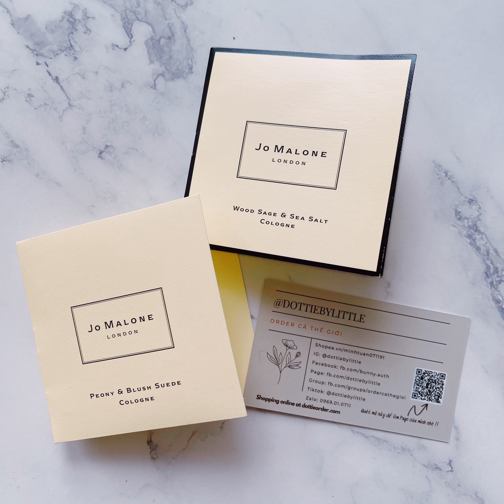[BILL US] VIAL nước hoa JO MALONE