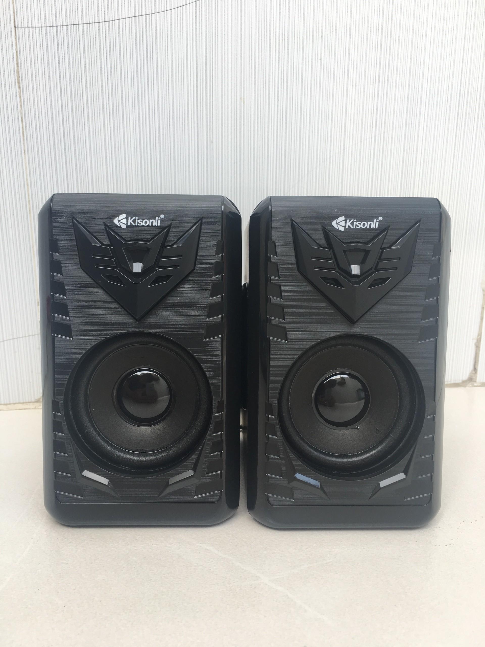 Loa 2.0 Kisonli T-008A GỌN NHẸ SIÊU XỊN