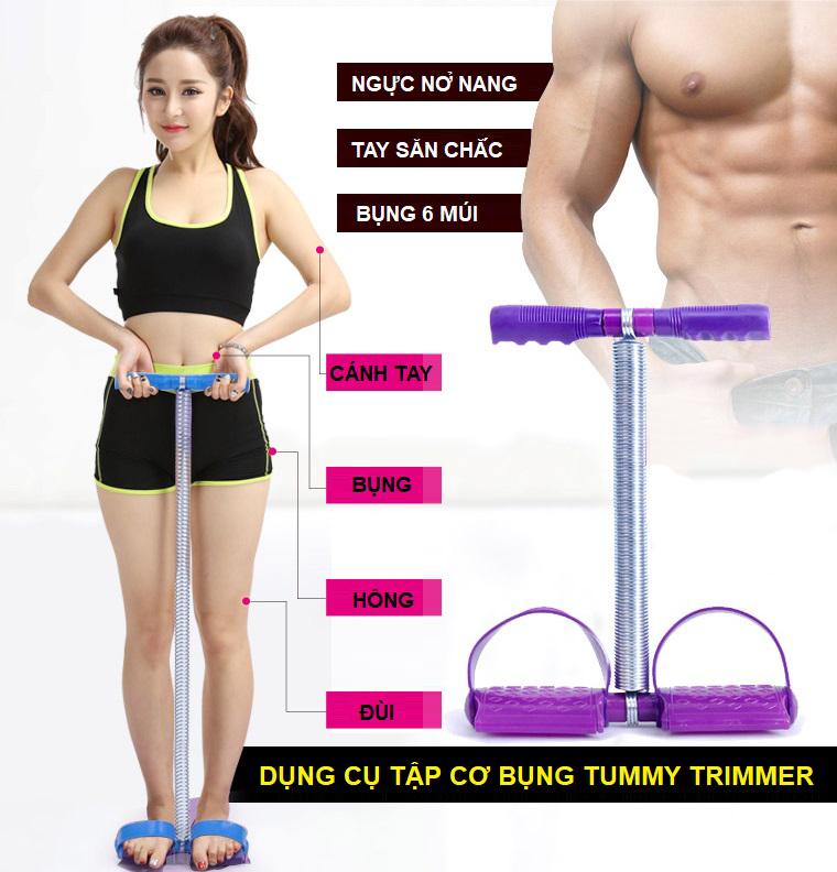 Dụng cụ tập giảm mỡ bụng siêu tốc Tummy Trimmer bs007862