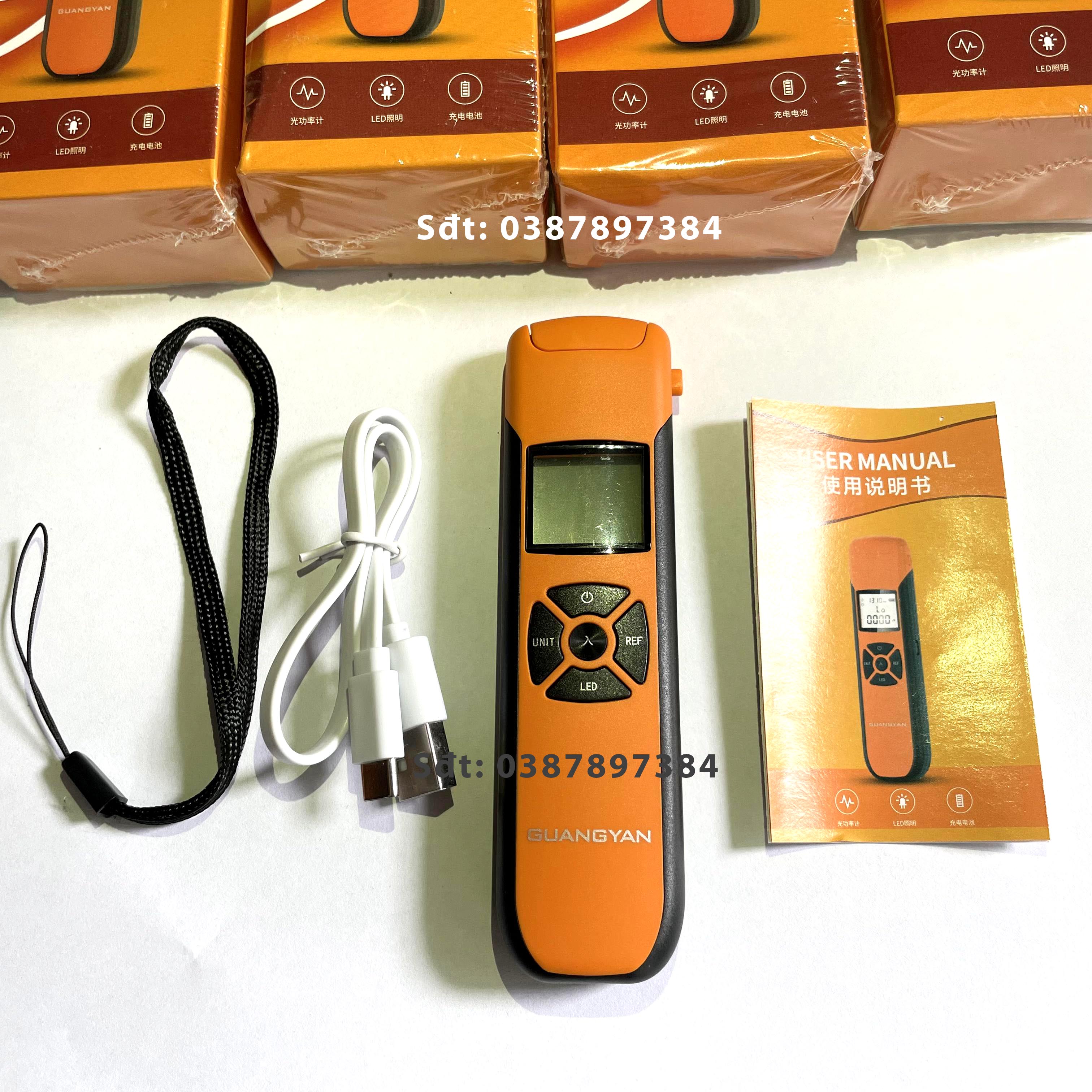 MÁY ĐO CÔNG SUẤT QUANG G10 mini pin sạc
