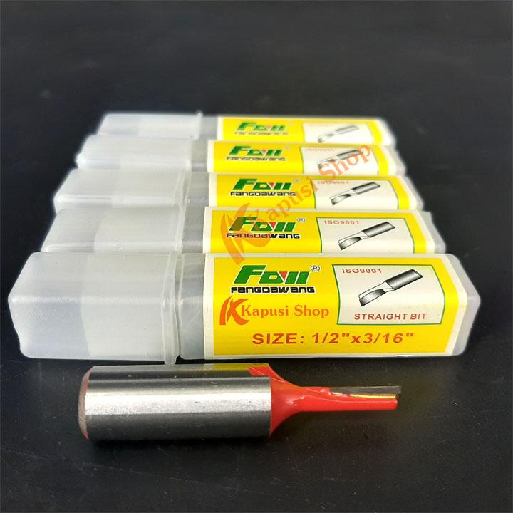 Bộ 5 mũi soi, mũi phay thẳng 5mm Favi