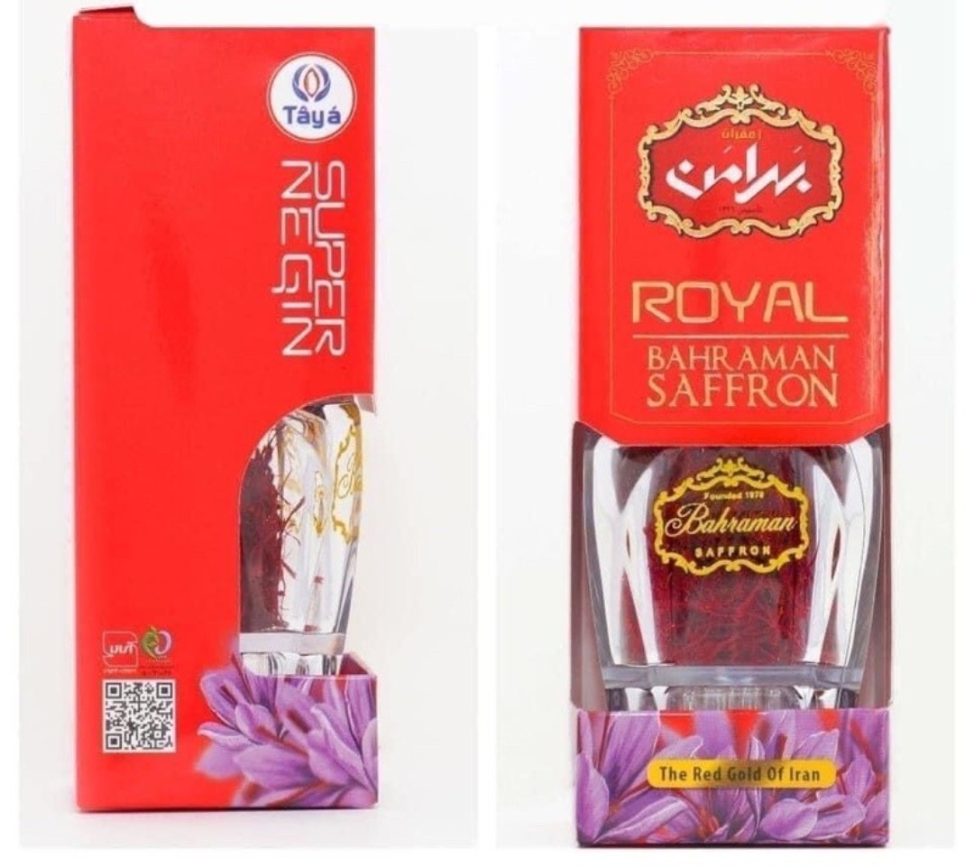 Nhụy hoa nghệ tây Royal Bahraman nhập khẩu Iran. Saffron Tây Á Bahraman