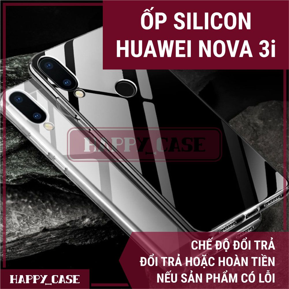 Ốp Lưng Điện Thoại Huawei Nova 3i (Loại Đẹp) Thin Transparent Silicon