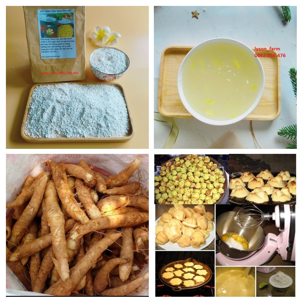 [HCM]Bột bình tinh nguyên chất 1kg