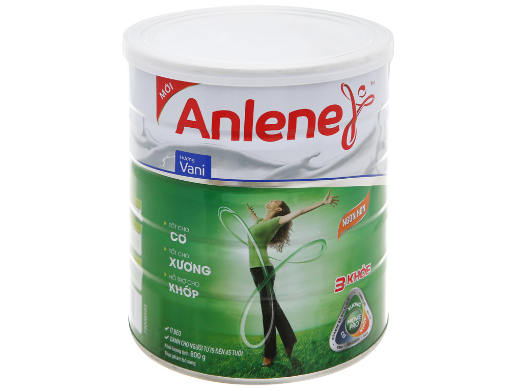 Combo 2 Lon Anlene Vani 3X  (800g)