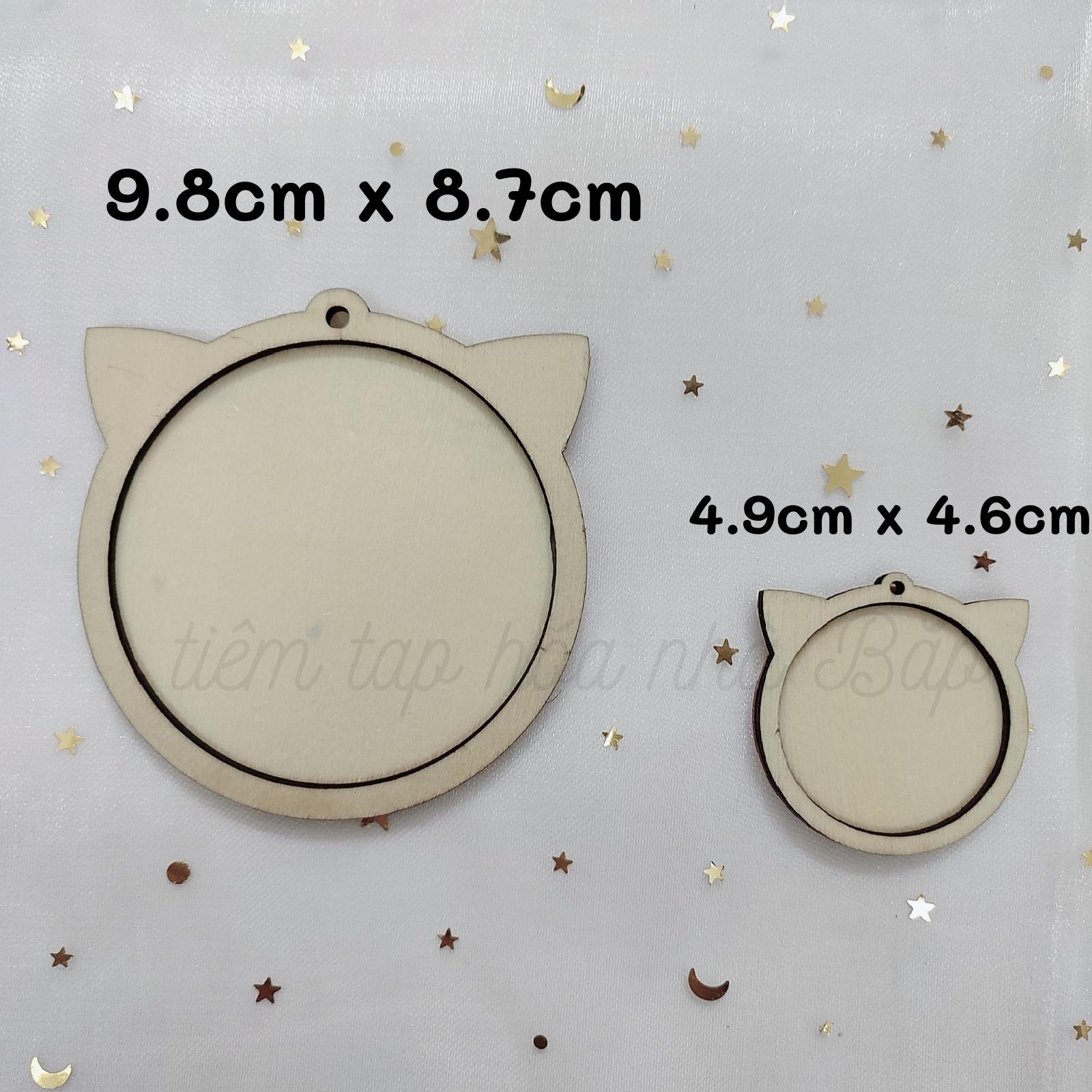 Khung Gỗ Trang Trí Mini - Phụ Kiện Handmade