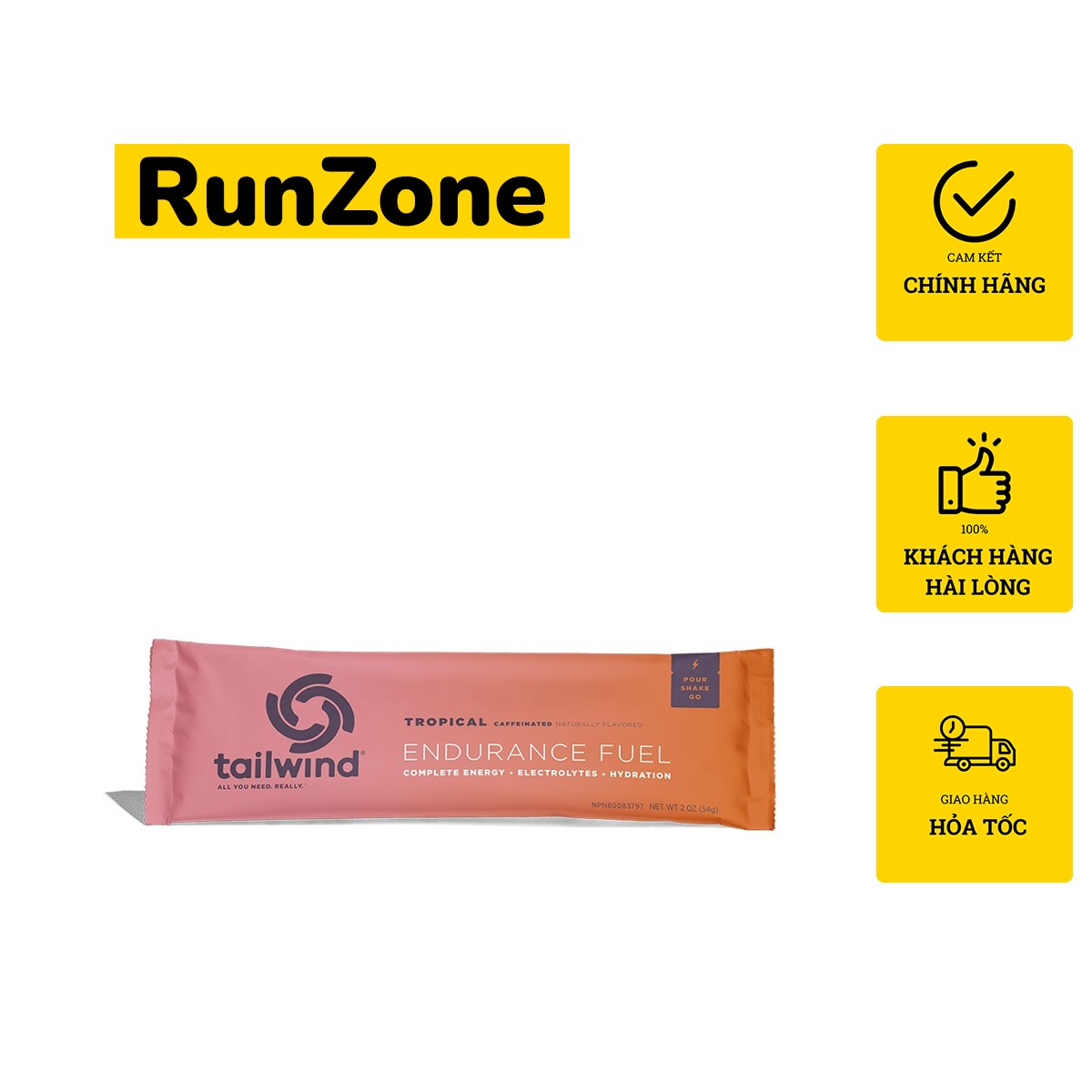 Bột Năng Lượng Tailwind Endurance Fuel 2 Servings- RunZone