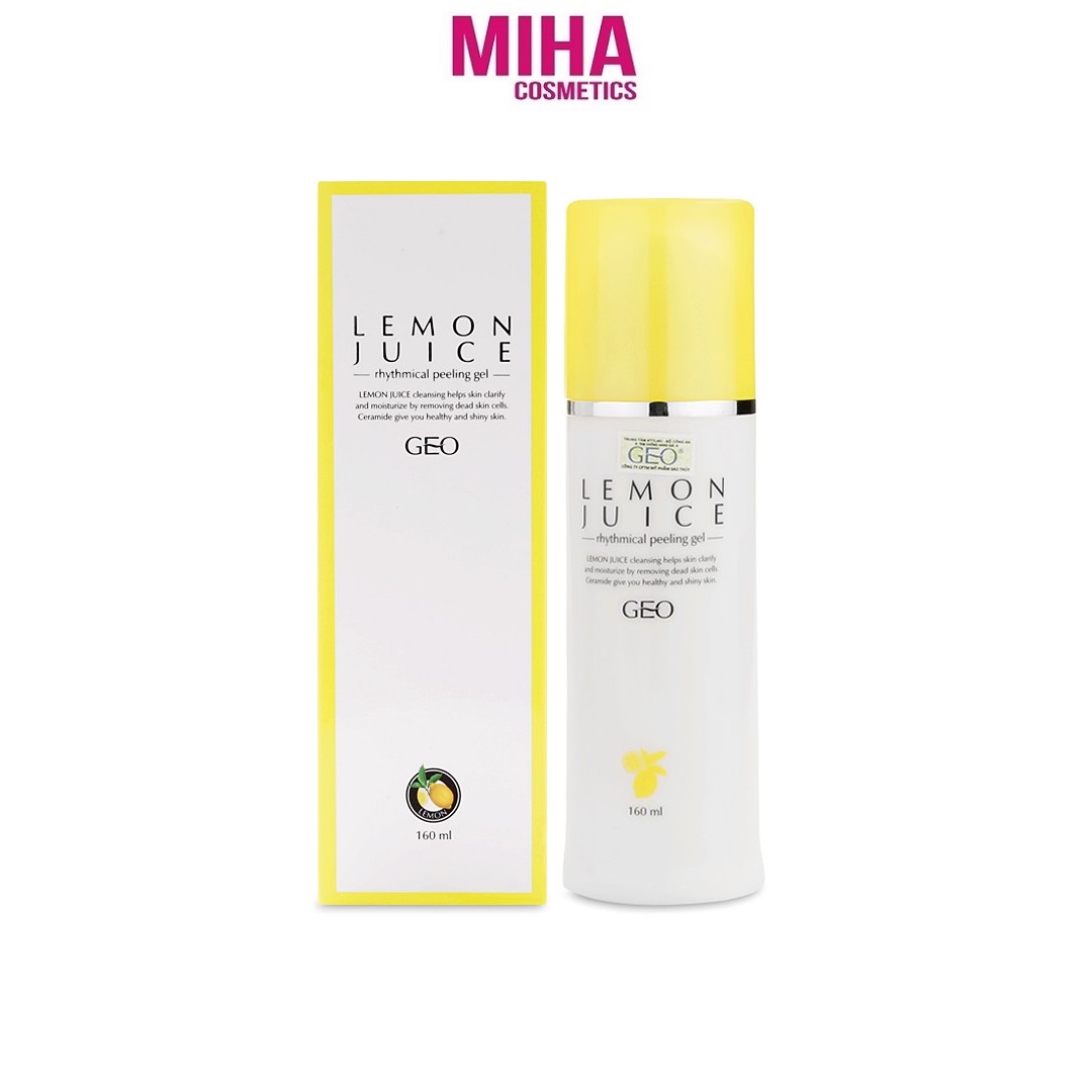 Kem Tẩy Da Chết Geo Lamy Tinh Chất Chanh 160ml Hàn Quốc