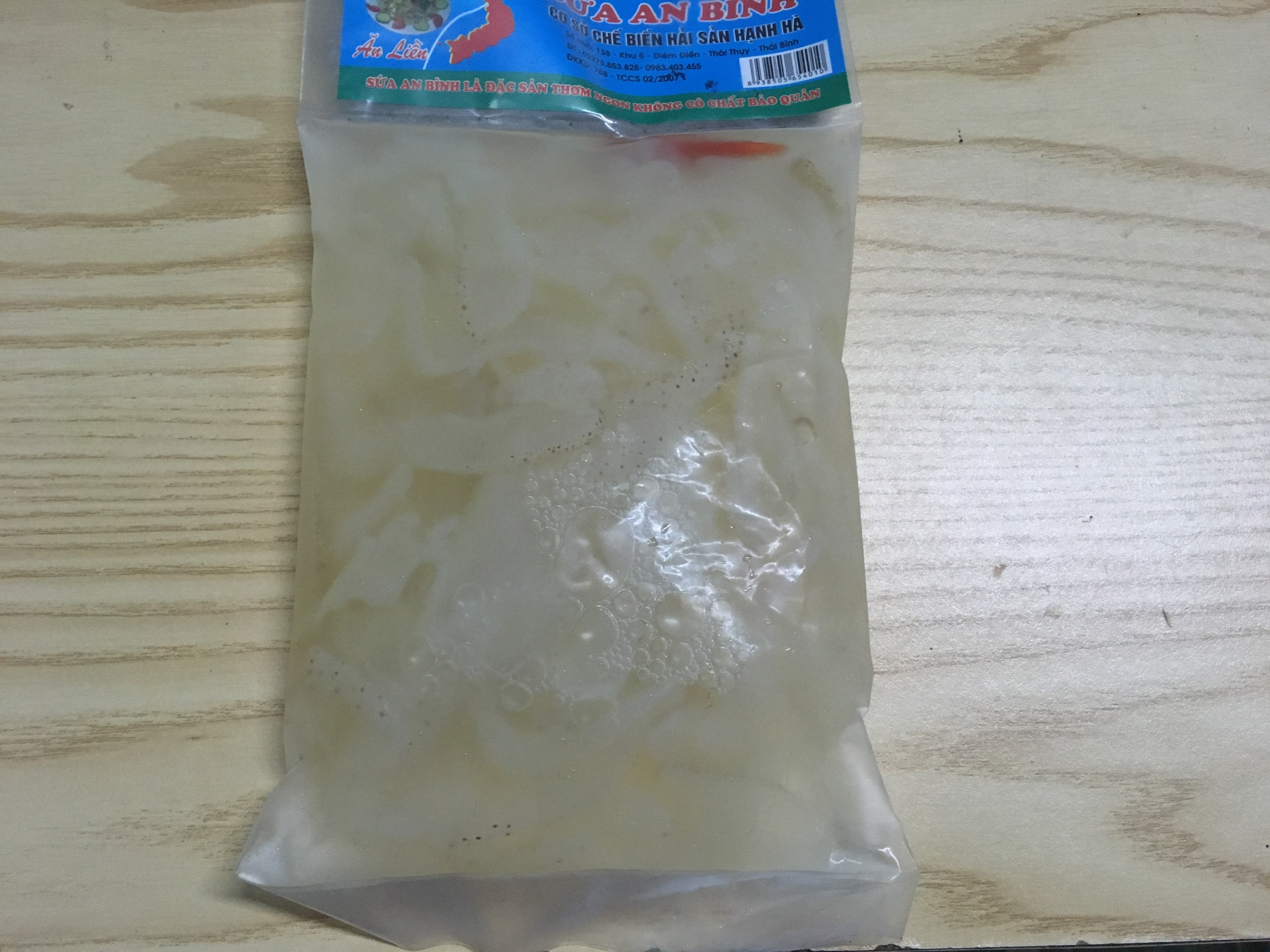 Sứa gói ăn liền