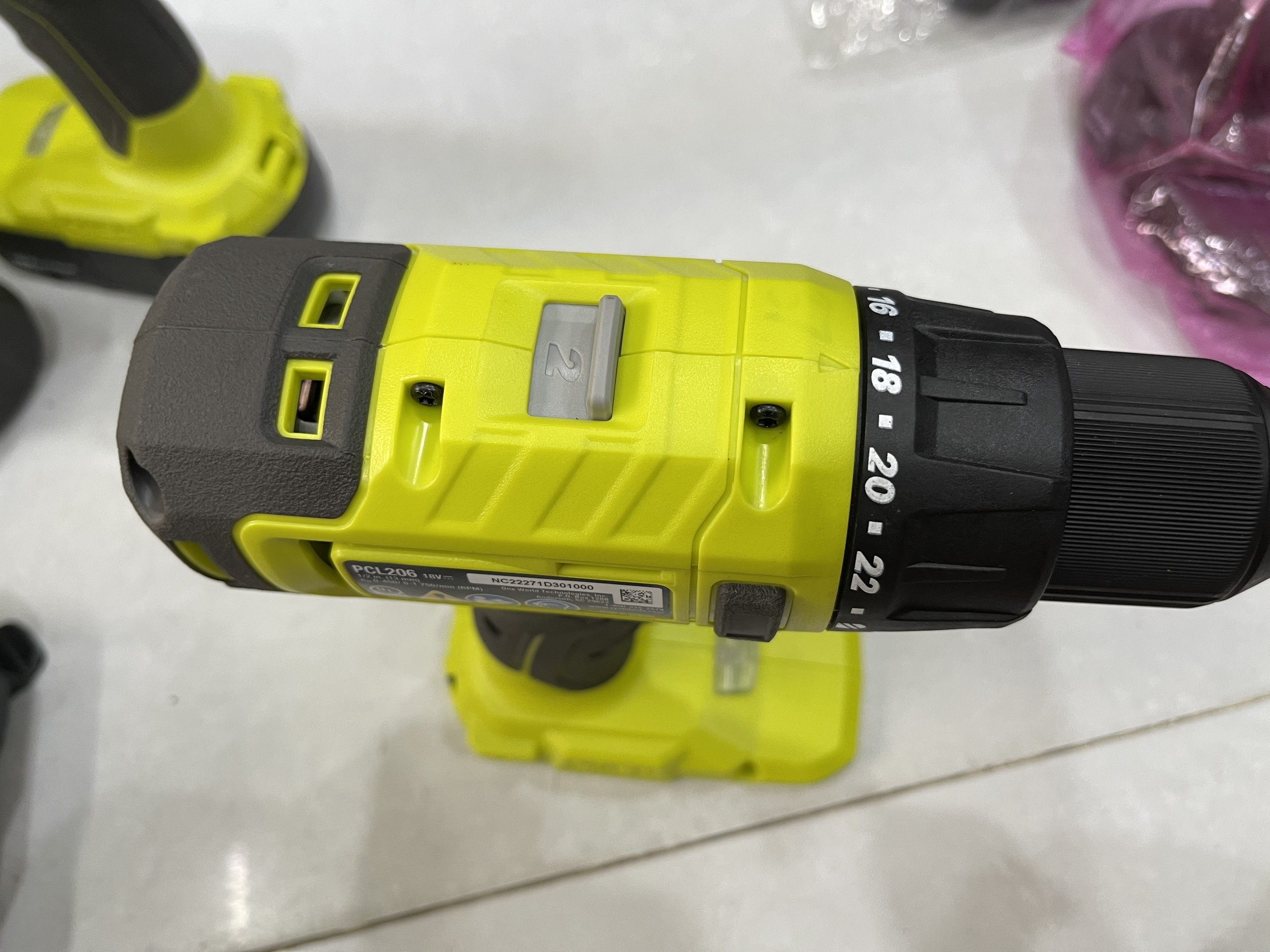 Máy khoan pin Ryobi PCL206 (Thân máy)