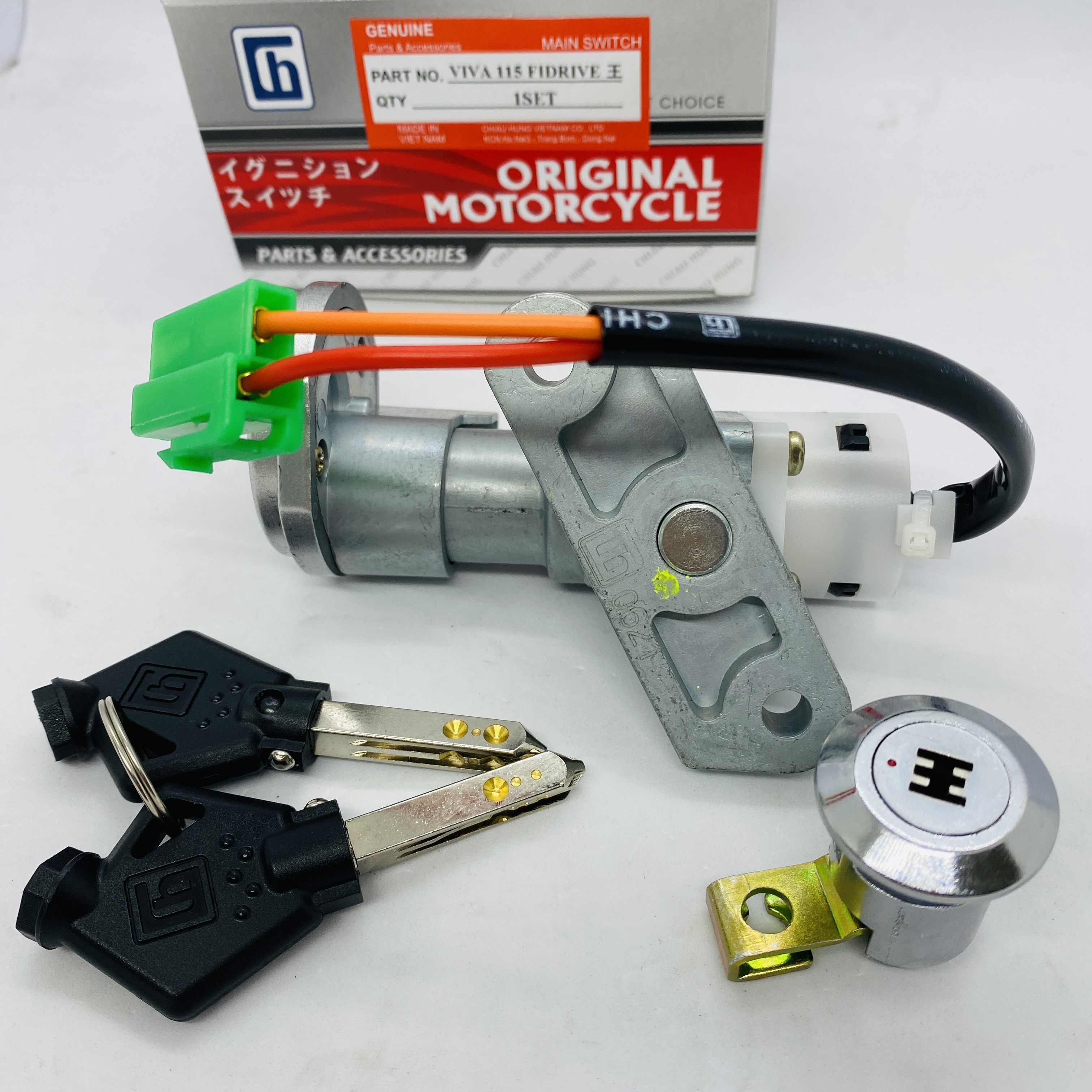 Ổ Khóa Từ 6 Cạnh Suzuki Sky Drive