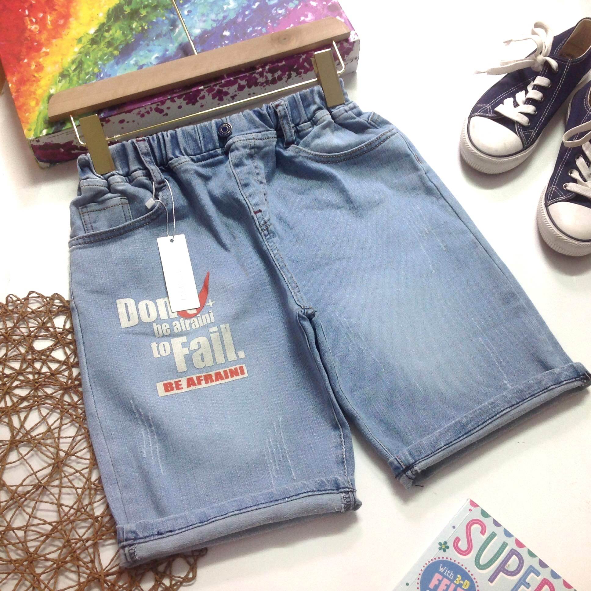 QUẦN SỌT JEAN CO DÃN BÉ TRAI SIZE 40-55KG