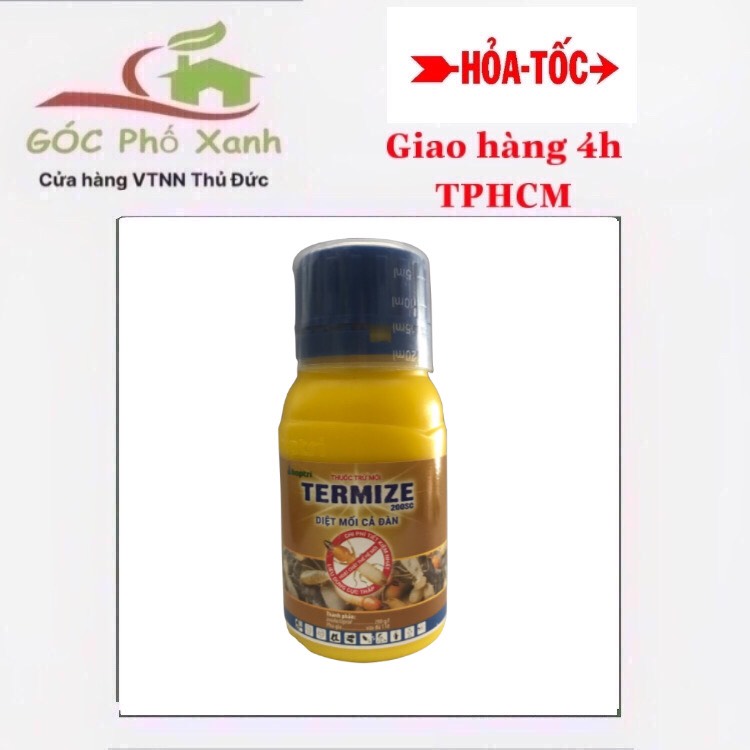 Thuốc trừ mối Termize 200SC  là thuốc trừ mối chuyên dụng cho các công trình xây dựng như chung cư, trung tâm thương mại, cơ quan, văn phòng, nhà xưởng, kho tàng